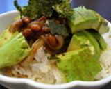 たれご飯もイケる☆甘辛アボガド納豆丼☆作り方8写真