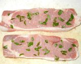 豚ロース肉の木の芽風味焼き作り方2写真