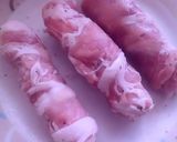 竹輪の肉巻きカレー南蛮♪作り方2写真