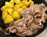 豚肉とじゃがいも⭐︎ニンニク醤油炒め作り方7写真
