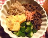 塩麹でしっとり美味しい☆そぼろ丼作り方4写真