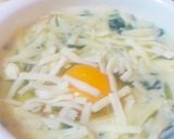 簡単♪半熟卵の米粉グラタンでつけパスタ♡作り方6写真