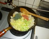 パパの小女子チャーハン（パートⅡ）作り方3写真