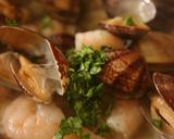 あさりとバジルソースパスタ鉄フライパン編作り方6写真