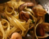 あさりとバジルソースパスタ鉄フライパン編作り方12写真