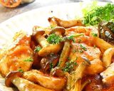 ■鶏むね肉ときのこのケチャップ炒め■作り方7写真