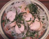 鶏ハムと新玉ねぎのさっぱりサラダ作り方5写真