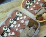 こいのぼりスパムおにぎりのお弁当作り方9写真
