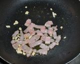 ＊ほうれん草とベーコントマトのパスタ＊作り方2写真