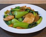 柔らか胸肉とチンゲン菜とザーサイの炒め♪作り方10写真