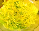 まいたけとキャベツのサラダ作り方1写真