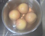 桃のレアチーズケーキ作り方4写真