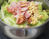 レタスまるごと１個のトマトスープ。作り方2写真