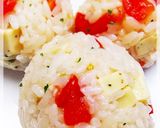 プチトマトとチーズのおにぎり❤作り方4写真