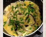高野豆腐と椎茸の卵とじ作り方7写真