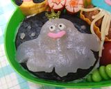 キャラ弁★ぶちスライム作り方3写真