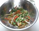 餡かけ風？ツナの豆腐ハンバーグ作り方3写真