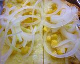 新玉葱×コーンの塩麹わさび風味のトースト作り方3写真