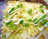 新玉葱×コーンの塩麹わさび風味のトースト作り方4写真
