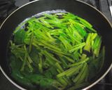 ほうれん草とエノキダケのポン酢和え作り方4写真