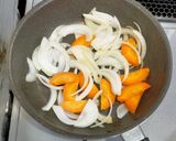 霜降りひらたけと鶏もも肉のデミ風煮込み作り方5写真