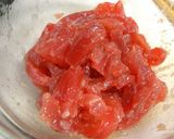 塩麹で＊〜簡単おつまみマグロ塩ユッケ〜＊作り方2写真