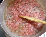 八丁味噌のそぼろ丼温玉乗せ♪作り方2写真