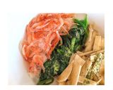 時短!山芋、桜エビ、ほうれん草の3色丼♡作り方6写真