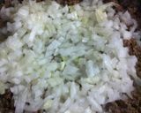 簡単！野菜たっぷり肉味噌のレタス包み作り方3写真