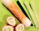 きゅうりinちくわ梅胡麻和え :)作り方2写真