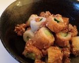 きゅうりinちくわ梅胡麻和え :)作り方4写真