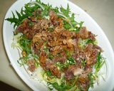 カリカリ揚げ豚のおかずサラダ作り方6写真
