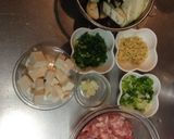 豚肩ロースのガッツリ麻婆茄子豆腐作り方1写真