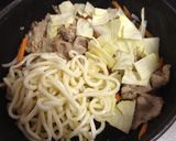 ささっと簡単♪焼きうどん〜醤油味作り方4写真