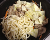 ささっと簡単♪焼きうどん〜醤油味作り方4写真