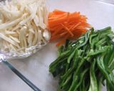 塩麹de柔らか鶏胸肉の青椒肉絲作り方1写真