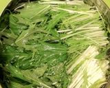 激うま☆塩麹で、水菜豚肉巻き鍋作り方2写真