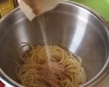 筍とウドの茅乃だしふりかけパスタ作り方2写真