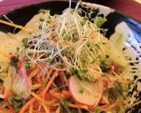そうめんかぼちゃ塩麹ドレでカラフルサラダ作り方6写真
