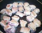 カブと鶏肉の炒め物作り方2写真