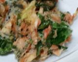♡春♪のらぼう菜のかき揚げ♡作り方5写真