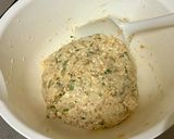 大葉香る♪つくね風豆腐ハンバーグ作り方6写真