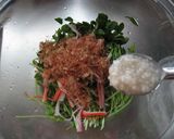塩麹✿豆苗がモリモリ食べられる和え物✿作り方4写真