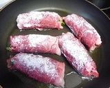 じゃがいもとほうれん草の牛肉巻き作り方5写真