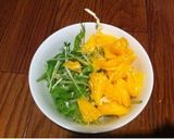 水菜とはっさくのサラダ作り方1写真