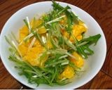 水菜とはっさくのサラダ作り方3写真