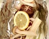 一味違う！シャケとキノコのホイル焼き☆作り方4写真