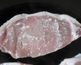 塩麹豚で柔らかトンテキ作り方3写真