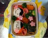 キャラ弁当 赤ずきんちゃん お弁当作り方3写真