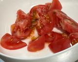 簡単に◎新ワカメと夏野菜の酢の物作り方2写真